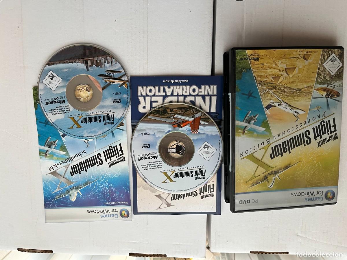 Videojuegos y consolas: MICROSOFT FLIGHT SIMULATOR X PROFESIONAL EDITION PC DVD - Foto 4
