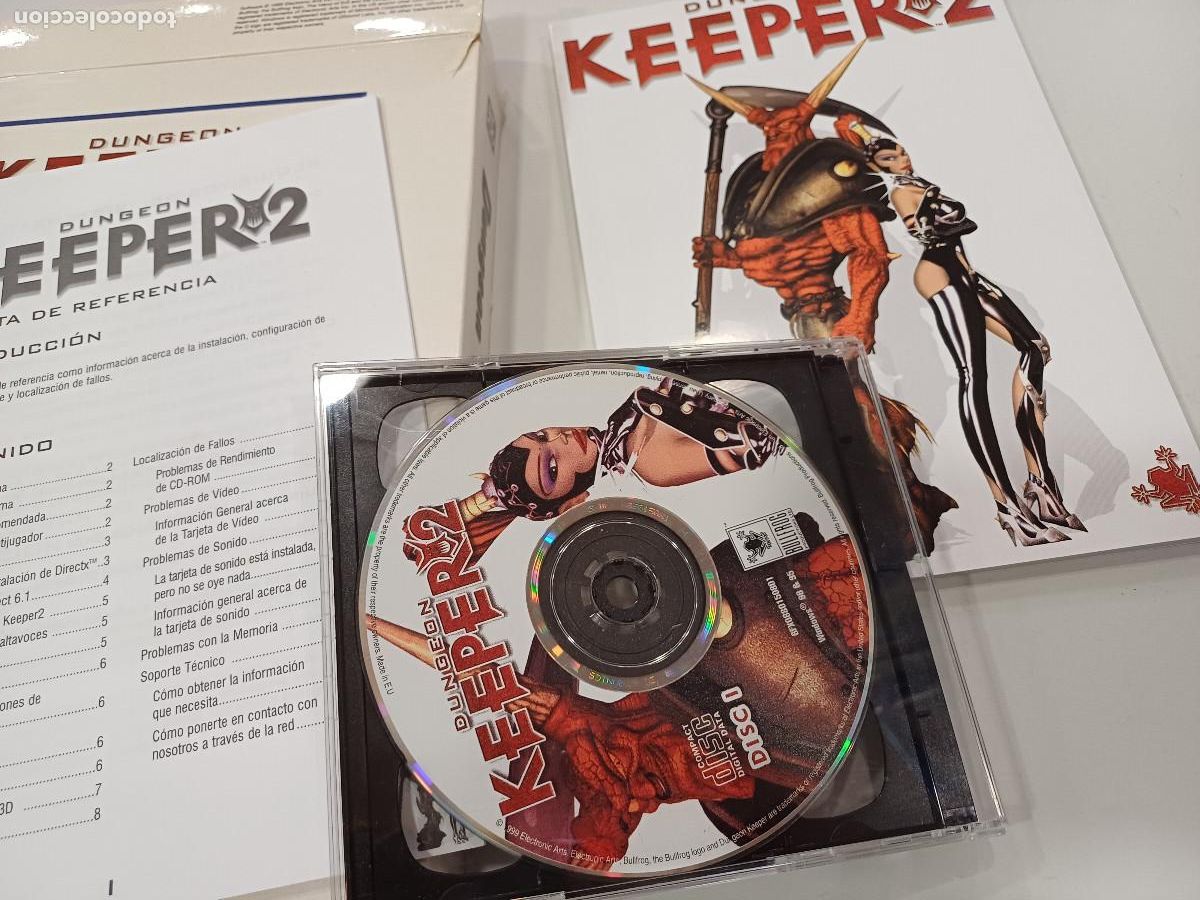 Videojuegos y consolas: DUNGEON KEEPER 2/PC EA ELECTRONIC ARTS CLASSICS. - Foto 3