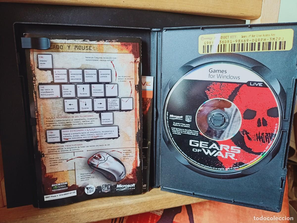 Videojuegos y consolas: GEARS OF WAR. PC DVD - Foto 3
