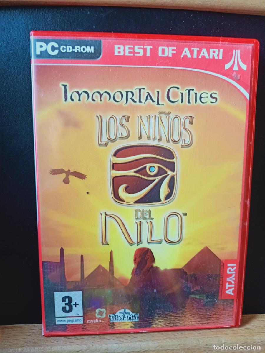 Videojuegos y consolas: IMMORTAL CITIES LOS NI&Ntilde;OS DEL NILO. 2 DISCOS. PC DVD-ROM - Foto 1