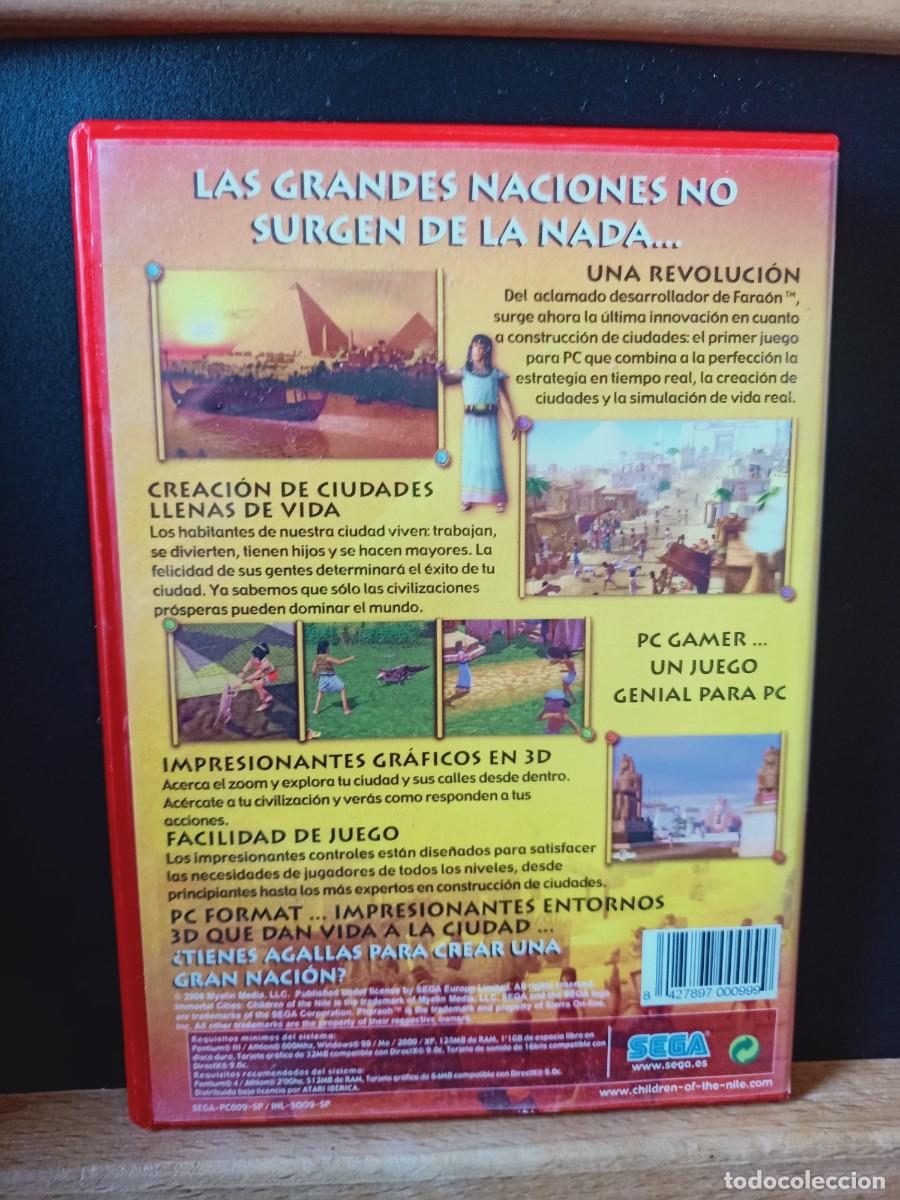 Videojuegos y consolas: IMMORTAL CITIES LOS NI&Ntilde;OS DEL NILO. 2 DISCOS. PC DVD-ROM - Foto 3
