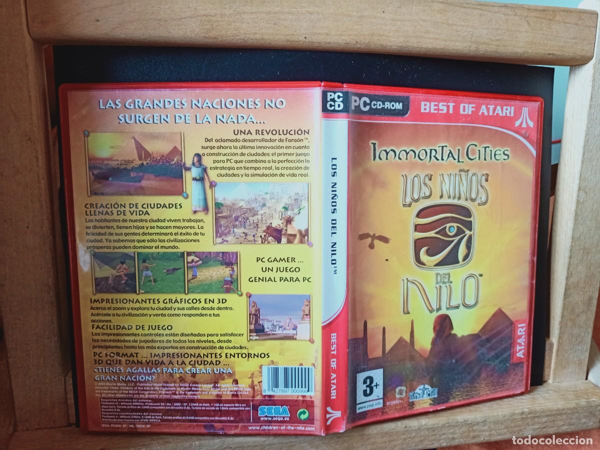 Videojuegos y consolas: IMMORTAL CITIES LOS NI&Ntilde;OS DEL NILO. 2 DISCOS. PC DVD-ROM - Foto 4