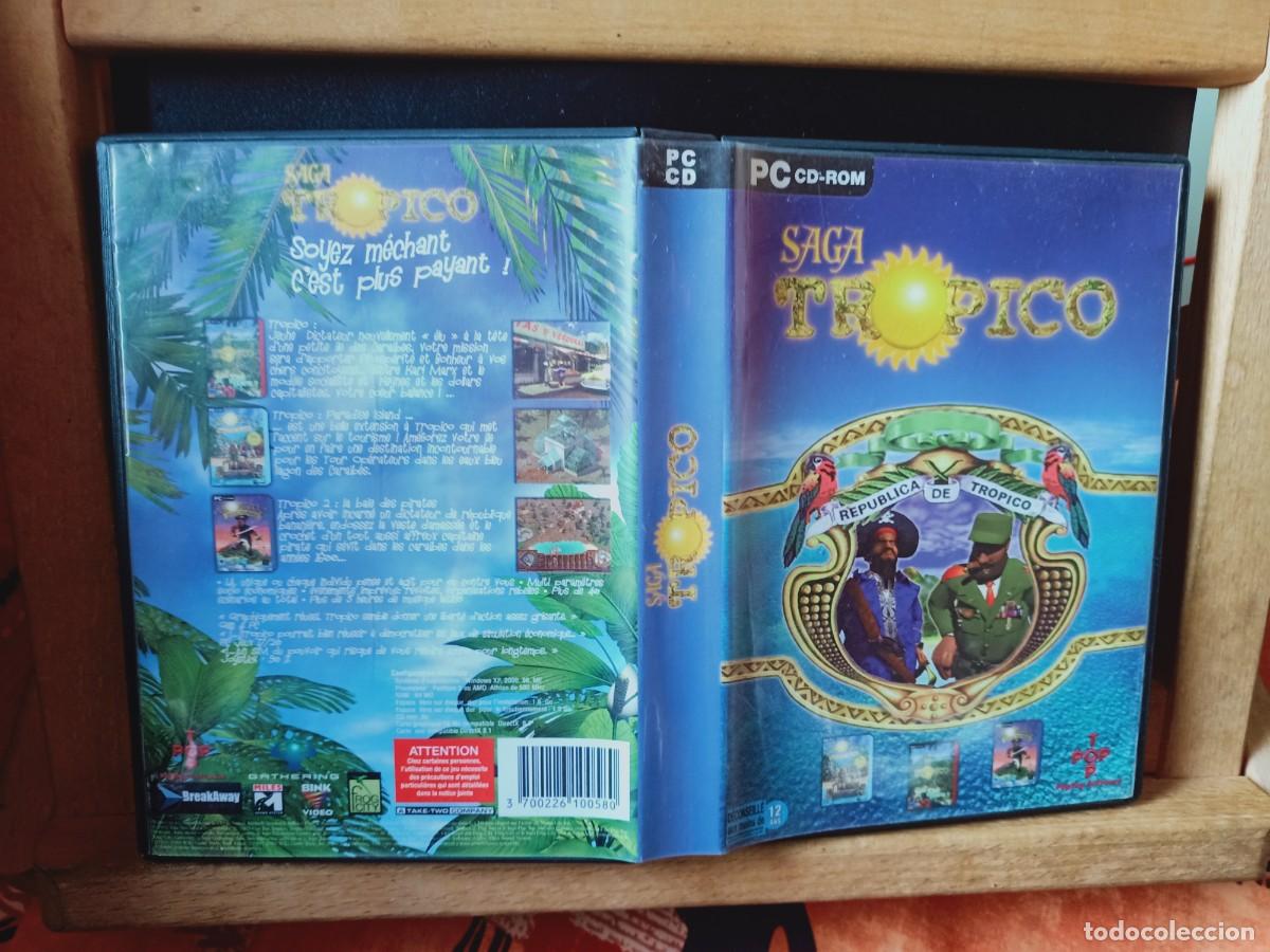 Videojuegos y consolas: SAGA TR&Oacute;PICO. 5 DISCOS. PC CD-ROM - Foto 6