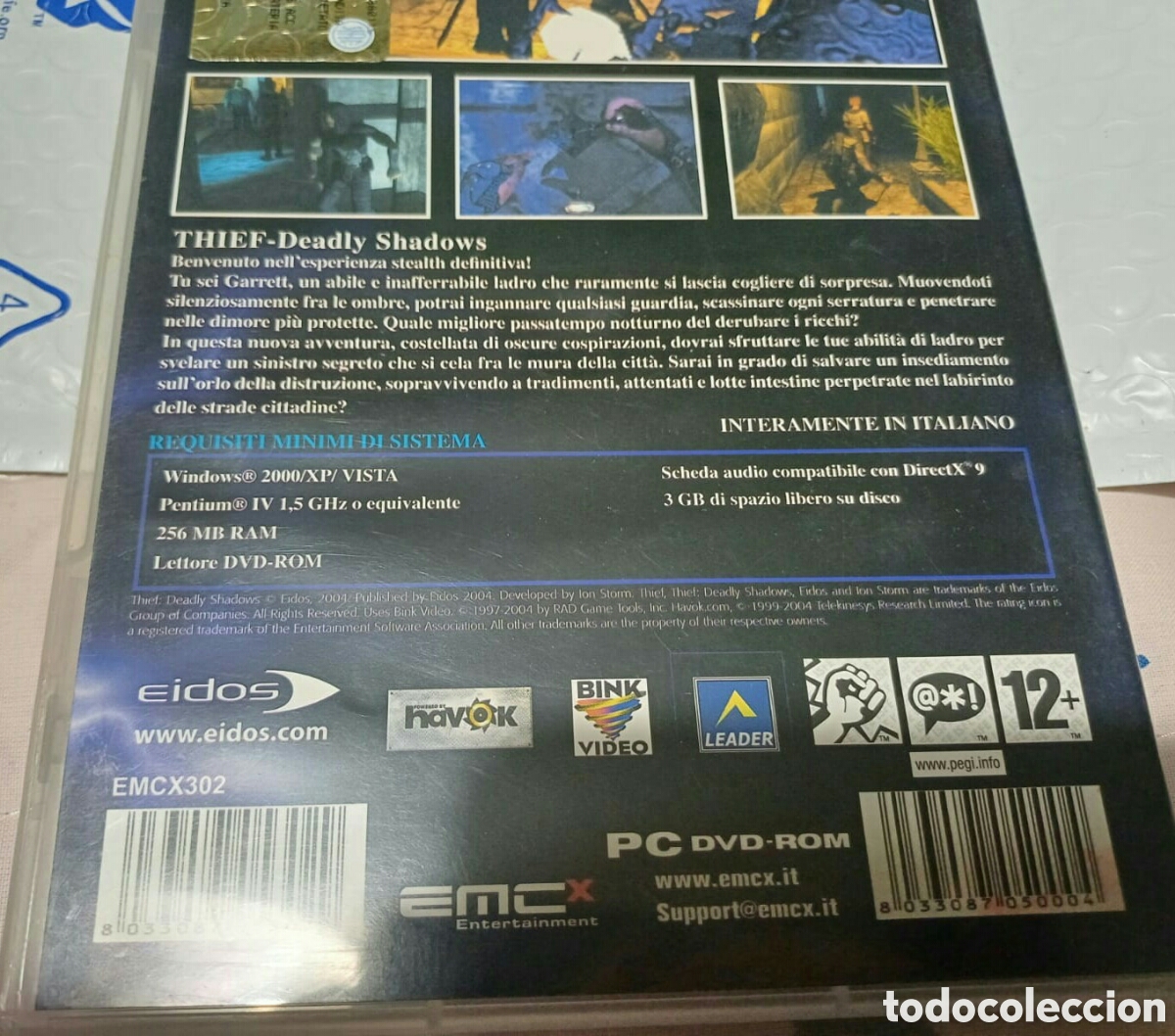 Videojuegos y consolas: Thief deadly shadows PC DVD ROM - Foto 2