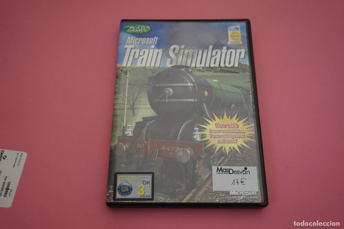 Videojuegos y consolas: SIMULADOR - MICROSOFT TRAIN SIMULATOR - PC CD GAMES - Foto 1