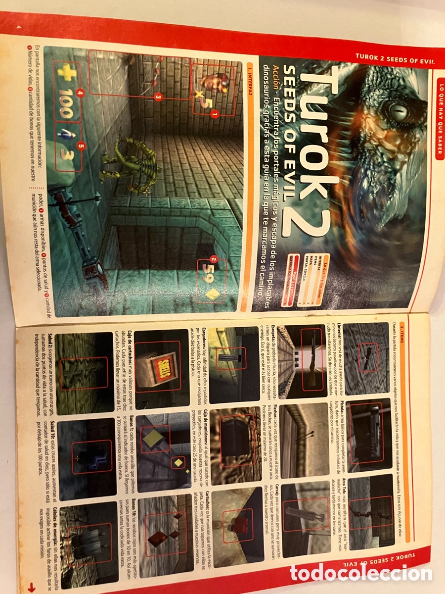 Videojuegos y consolas: Gu&iacute;a r&aacute;pida y manual Turok - Foto 2