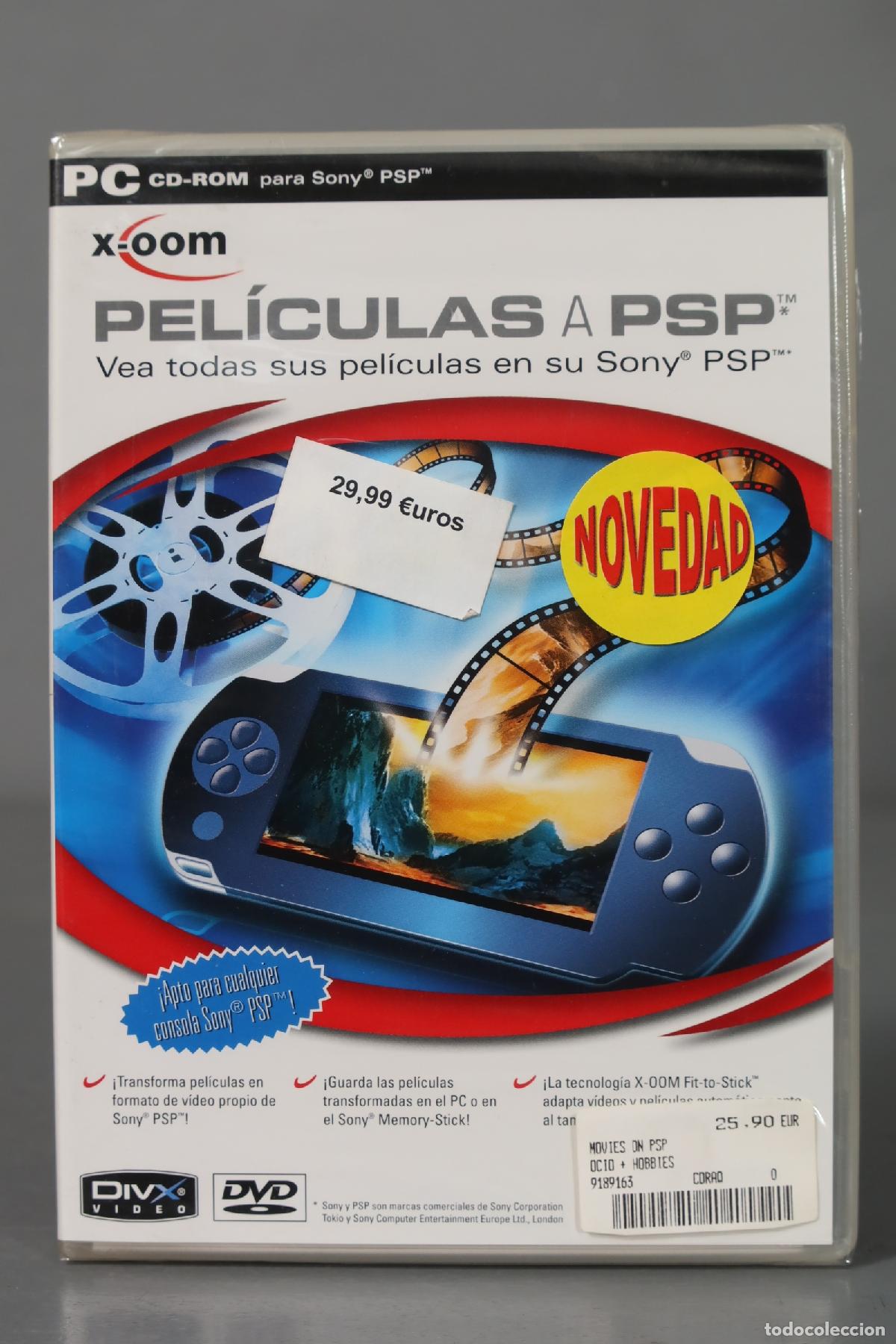 Videojuegos y consolas: DPC CD-ROM. PELICULAS A PSP. PRECINTADO - Foto 1