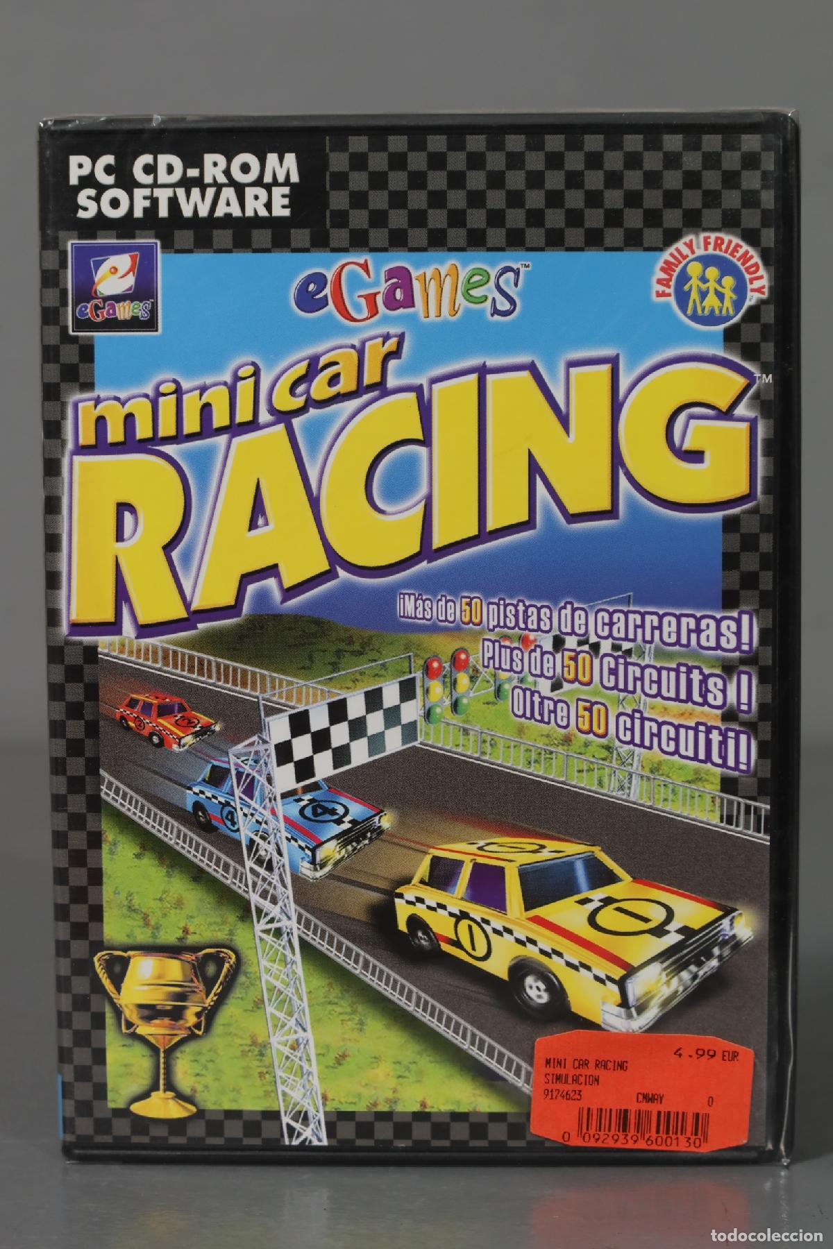 Videojuegos y consolas: PC CD-ROM. MINI CAR RACING. PRECINTADO - Foto 1