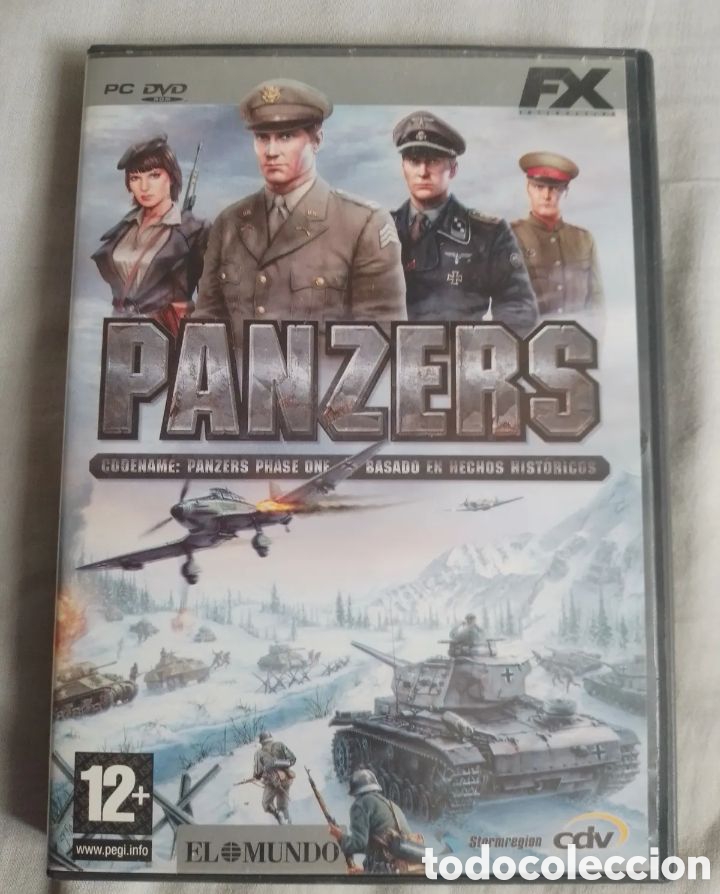 Videojuegos y consolas: JUEGO PC PANZERS DVD - Foto 1