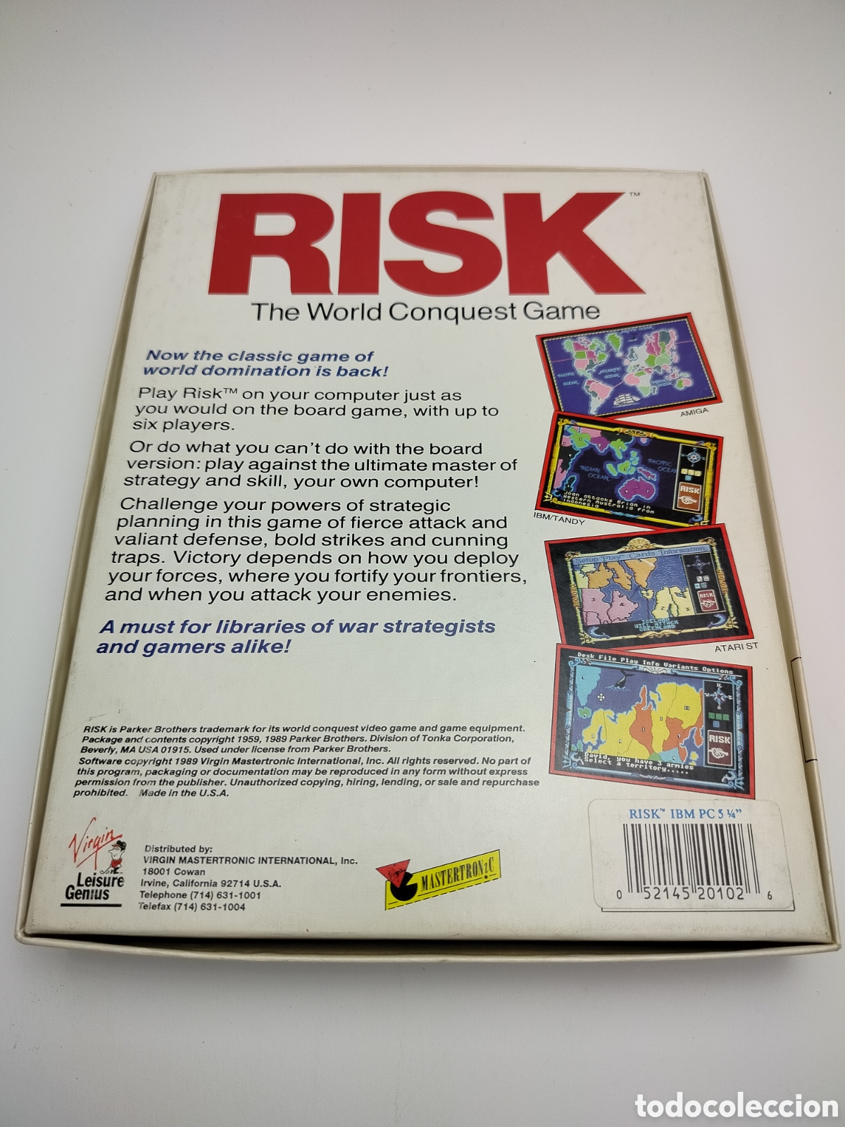 Videojuegos y consolas: RISK, juego para pc de disquete - Foto 2