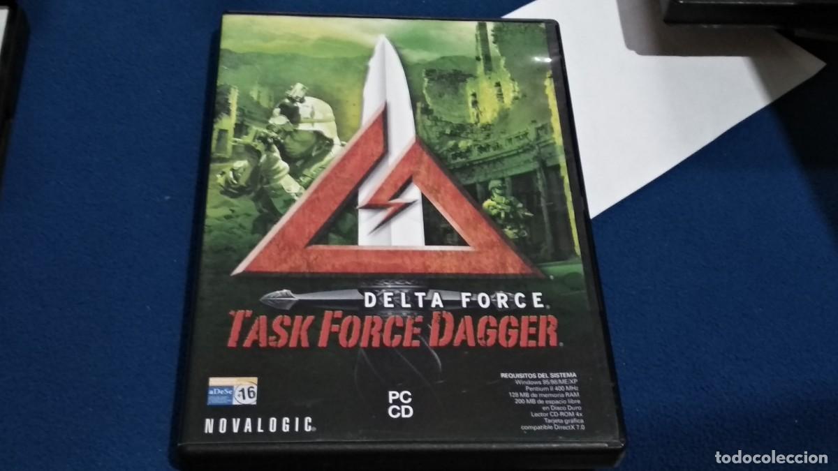 Videojuegos y consolas: VIDEOJUEGO - DELTA FORCE - TASK FORCE DAGGER - PC CD-ROM. EN CORRECTO ESTADO - Foto 1