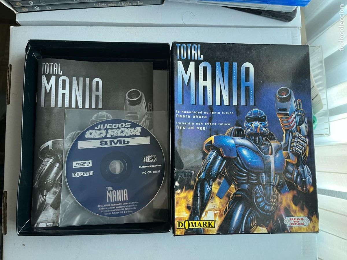 Videojuegos y consolas: TOTAL MANIA - PC CD BIG BOX KREATEN - Foto 1