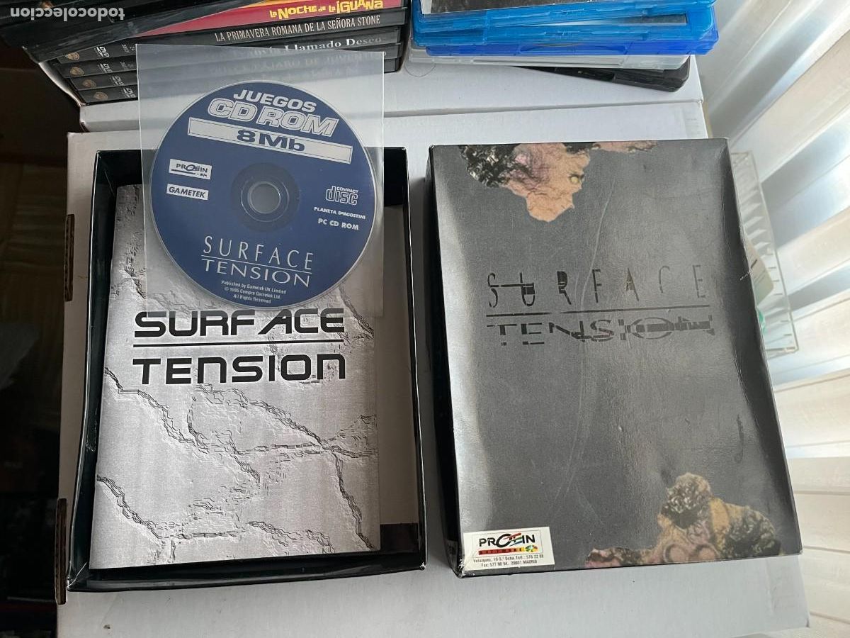Videojuegos y consolas: SURFACE TENSION PC CD BIG BOX KREATEN - Foto 1