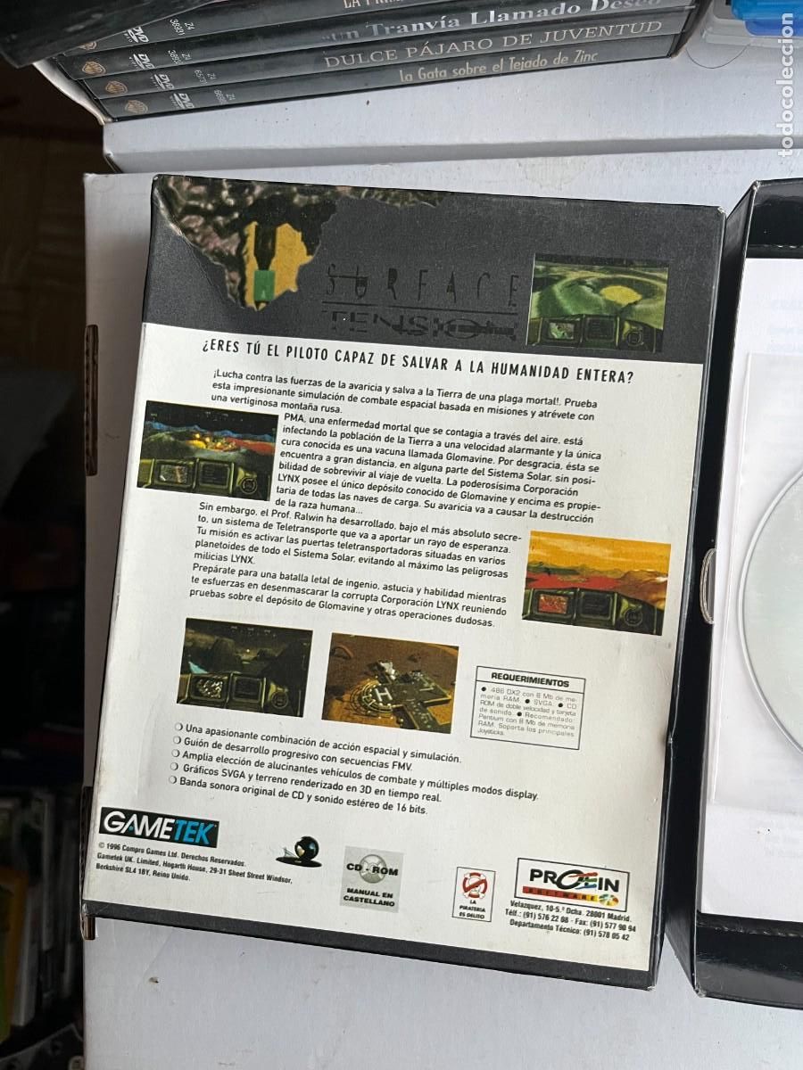Videojuegos y consolas: SURFACE TENSION PC CD BIG BOX KREATEN - Foto 3