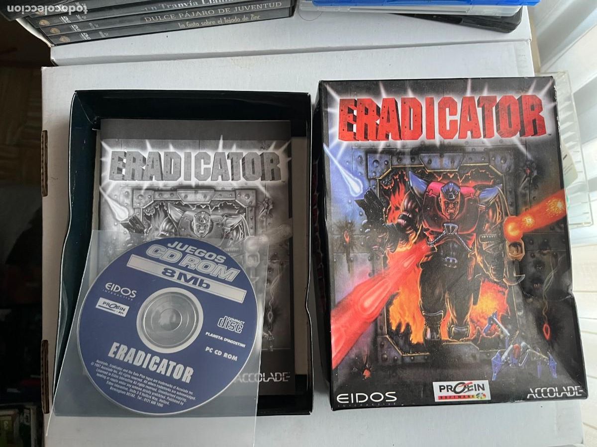 Videojuegos y consolas: ERADICATOR PC CD BIG BOX KREATEN - Foto 1