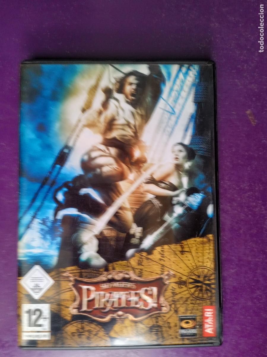 Videojuegos y consolas: PIRATES - SID MEIERS - PC CD-ROM FIRAXIS ATARI 2004 - VIDEOJUEGO VINTAGE - Foto 1