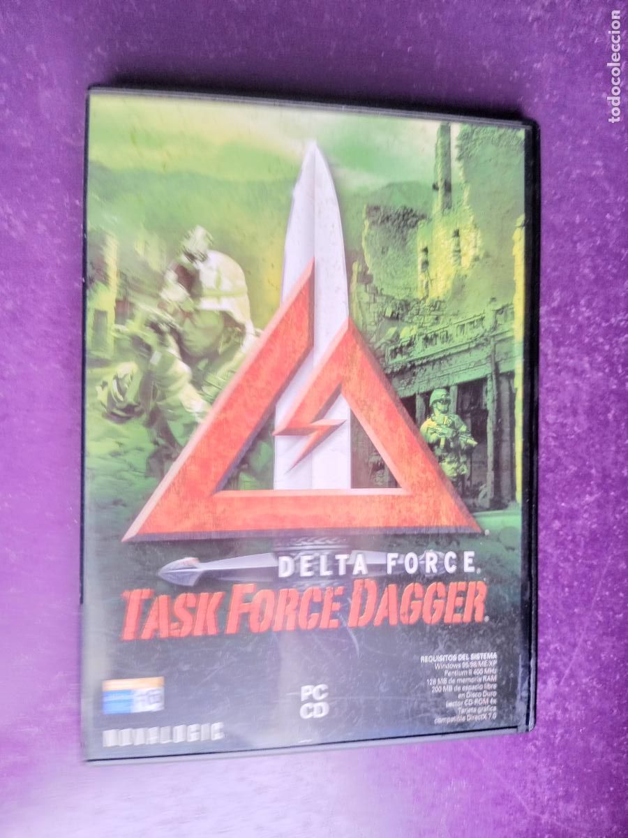 Videojuegos y consolas: DELTA FORCE - TASK FORCE DAGGER - PC CD -ROM - VIDEOJUEGO VINTAGE - - Foto 1