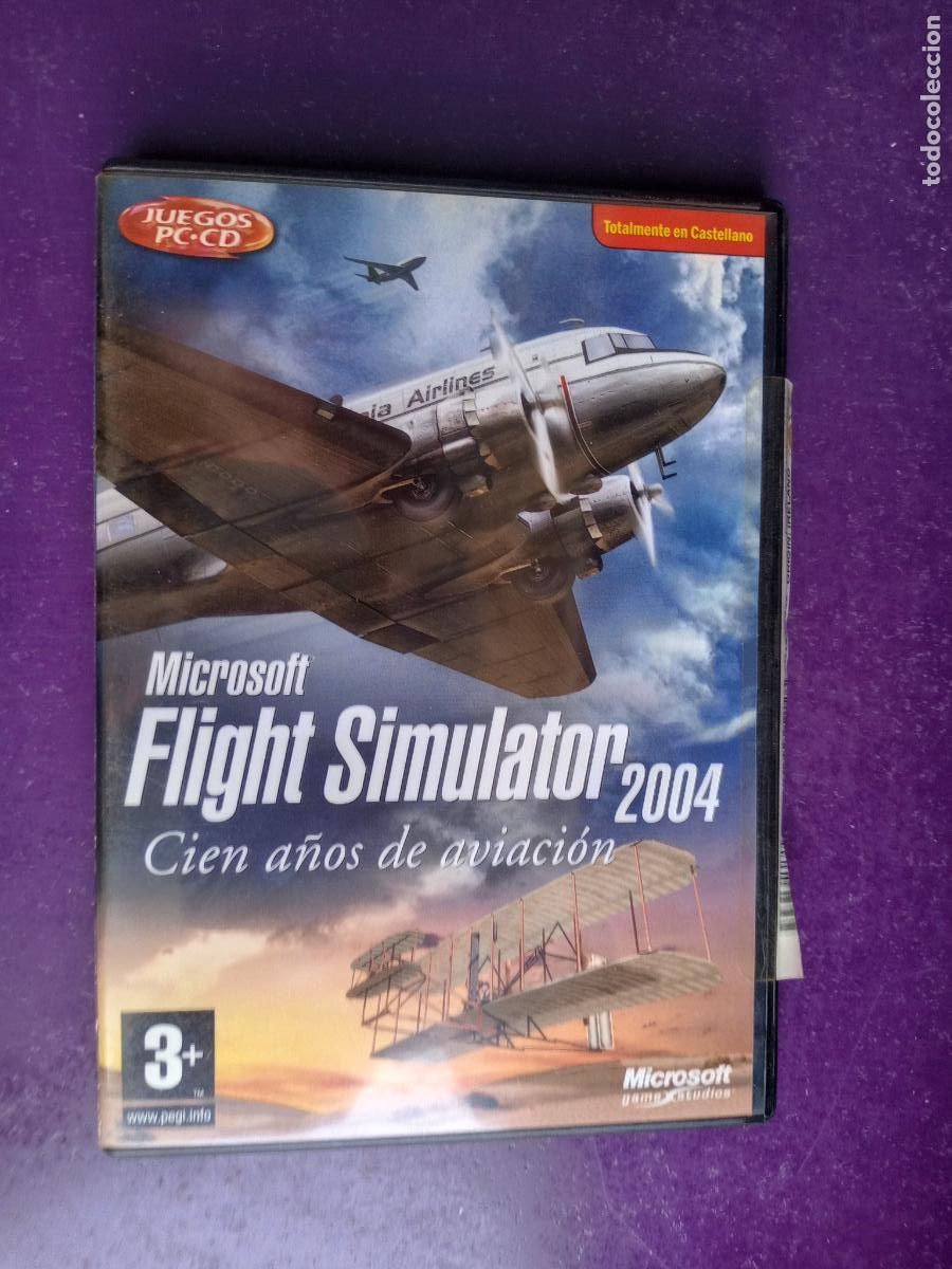 Videojuegos y consolas: MICROSOFT FLIGHT SIMULATOR 2004 - PC CD-ROM - VIDEOJUEGO VINTAGE - - Foto 1