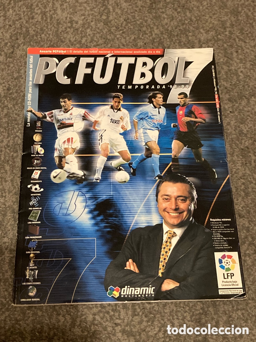 Videojuegos y Consolas: Revista / Anuario temporada 98-99 Pc Futbol 7