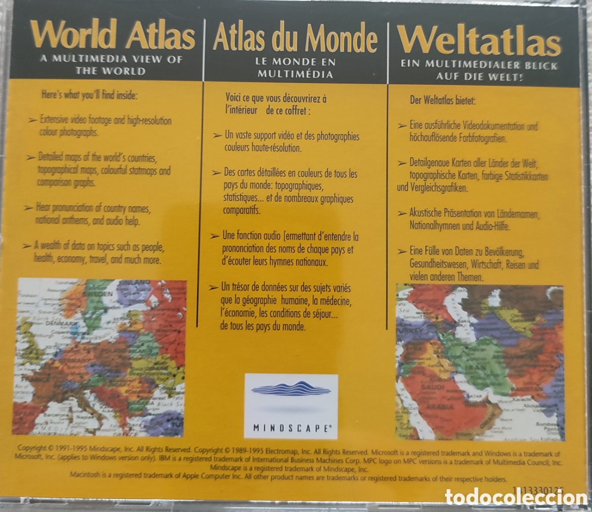 Videojuegos y consolas: Multimedia PC - WORLD ATLAS - Foto 2