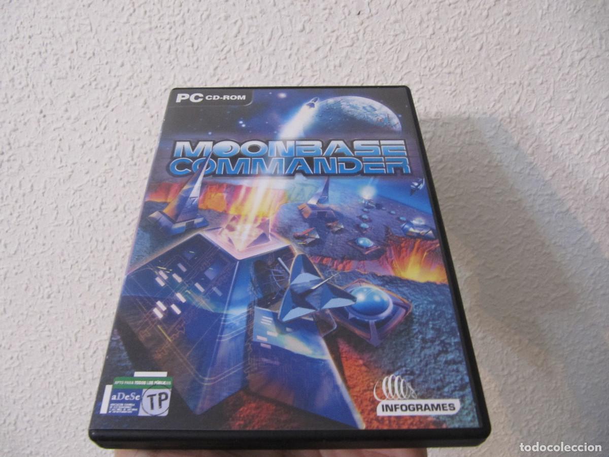 Videojuegos y consolas: MOONBASE COMMANDER PC CD-ROM - Foto 1