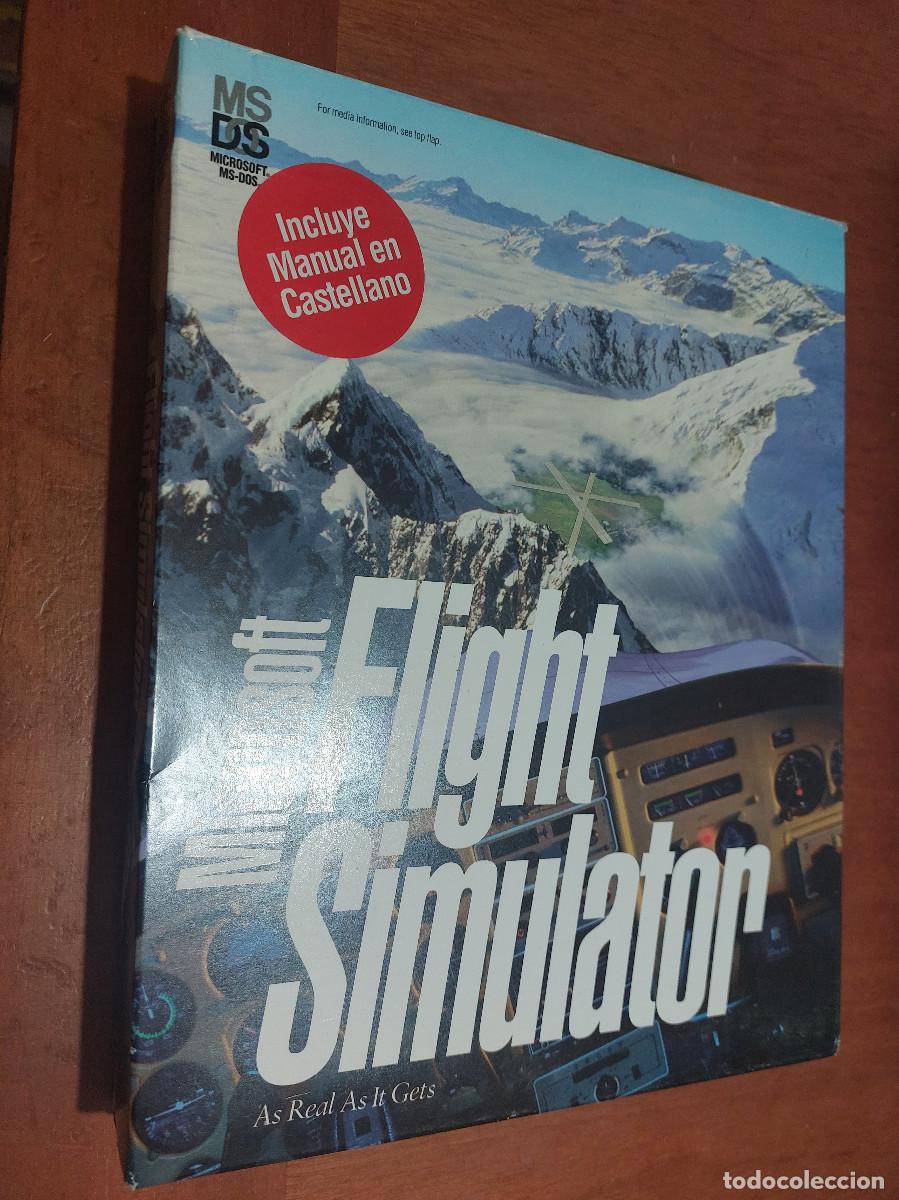 Videojuegos y consolas: FLIGHT SIMULATOR. MICROSOFT. CON DISCOS TRES Y MEDIO. BUEN ESTADO. COMPLETO - Foto 1