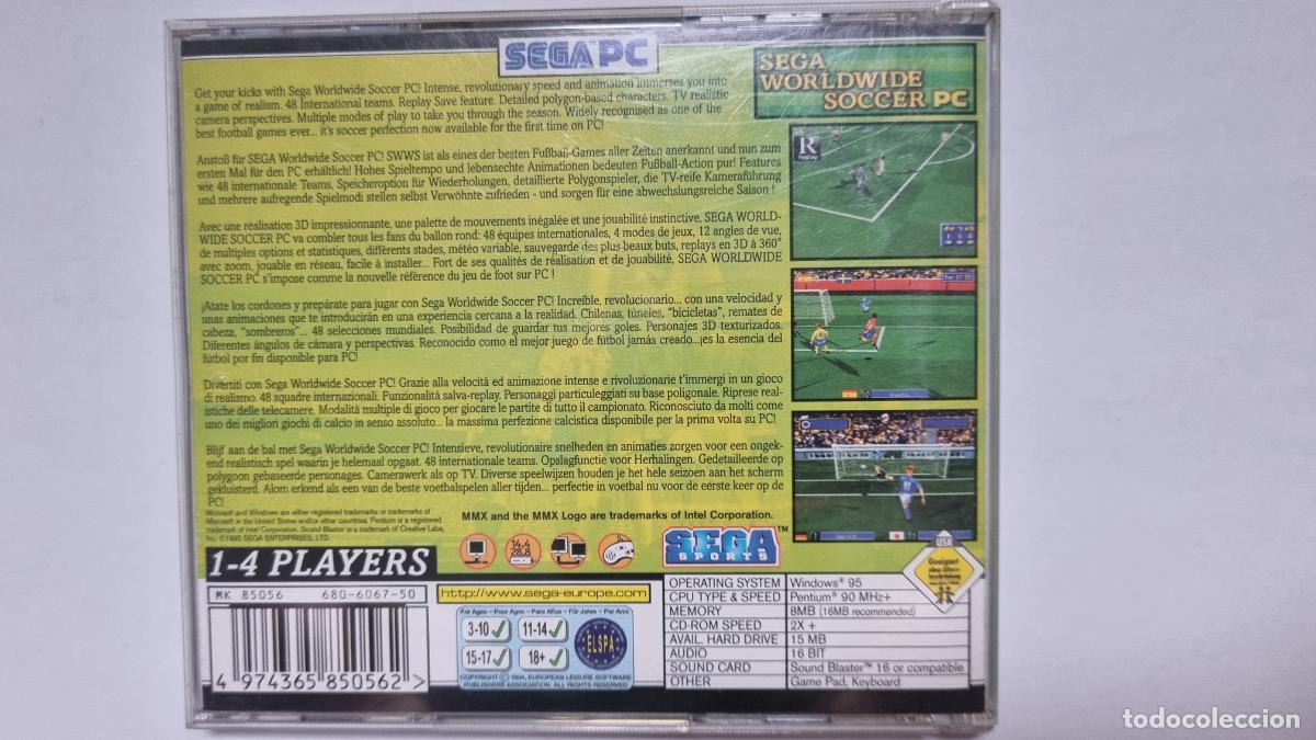 Videojuegos y consolas: Sega Worldwide Soccer PC, 1997 - Foto 2