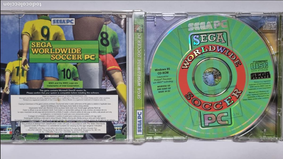 Videojuegos y consolas: Sega Worldwide Soccer PC, 1997 - Foto 3