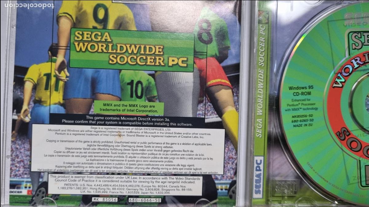 Videojuegos y consolas: Sega Worldwide Soccer PC, 1997 - Foto 4