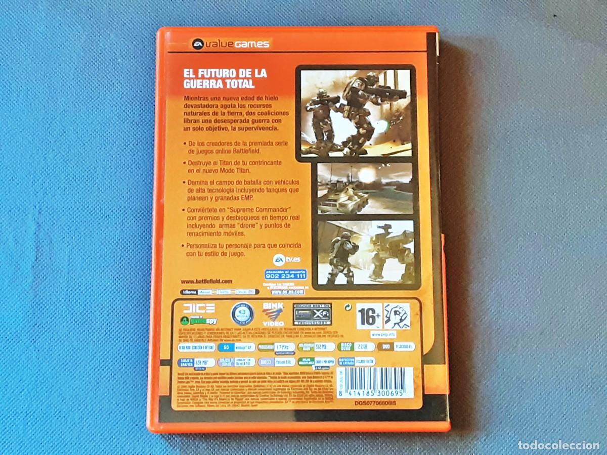 Videojuegos y consolas: JUEGO PC 2142 BATTLEFIELD A&Ntilde;O 2006 - Foto 3