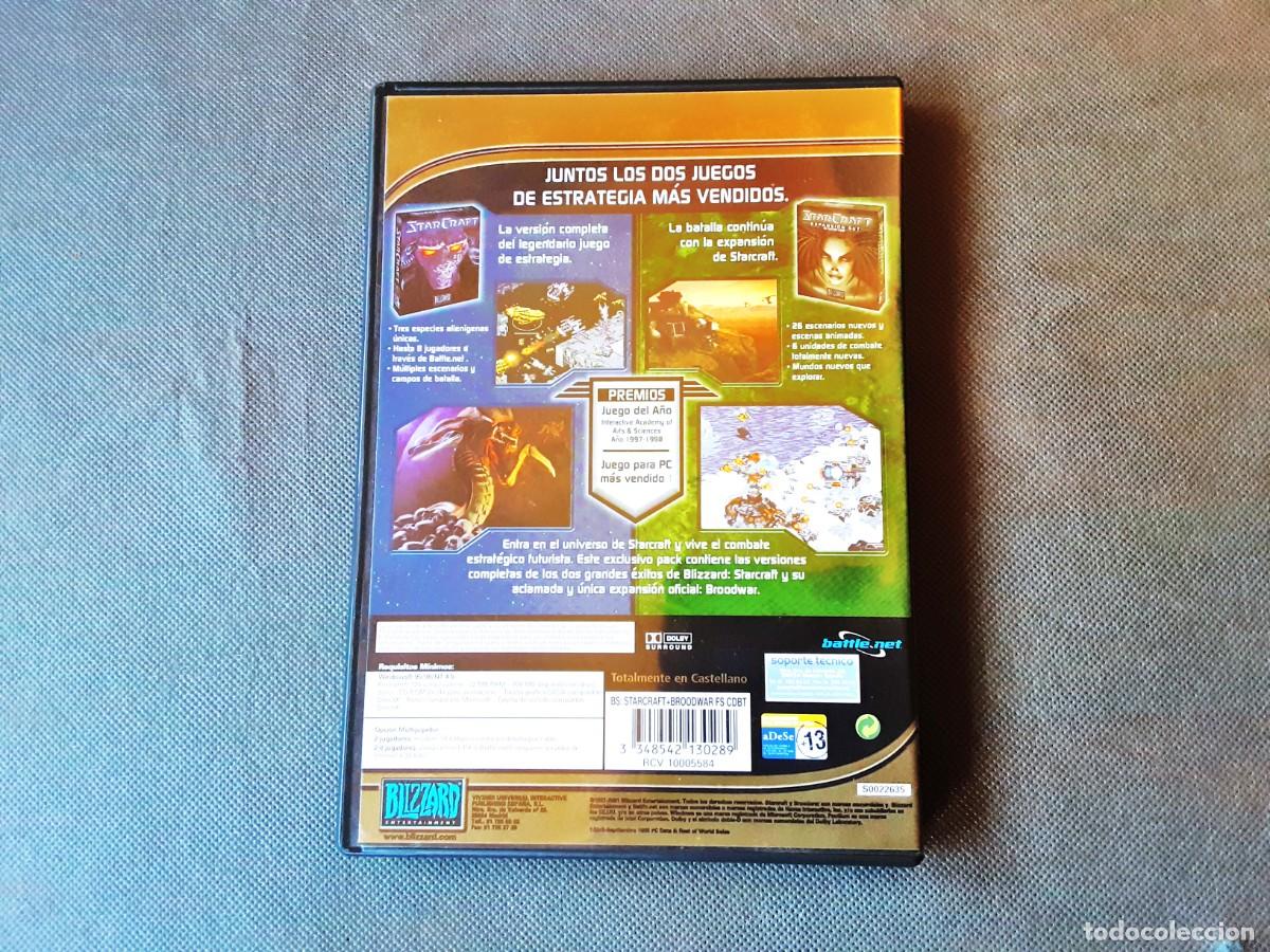 Videojuegos y consolas: JUEGO PC STAR CRAFT BLIZZARD A&Ntilde;O 2001 - Foto 2