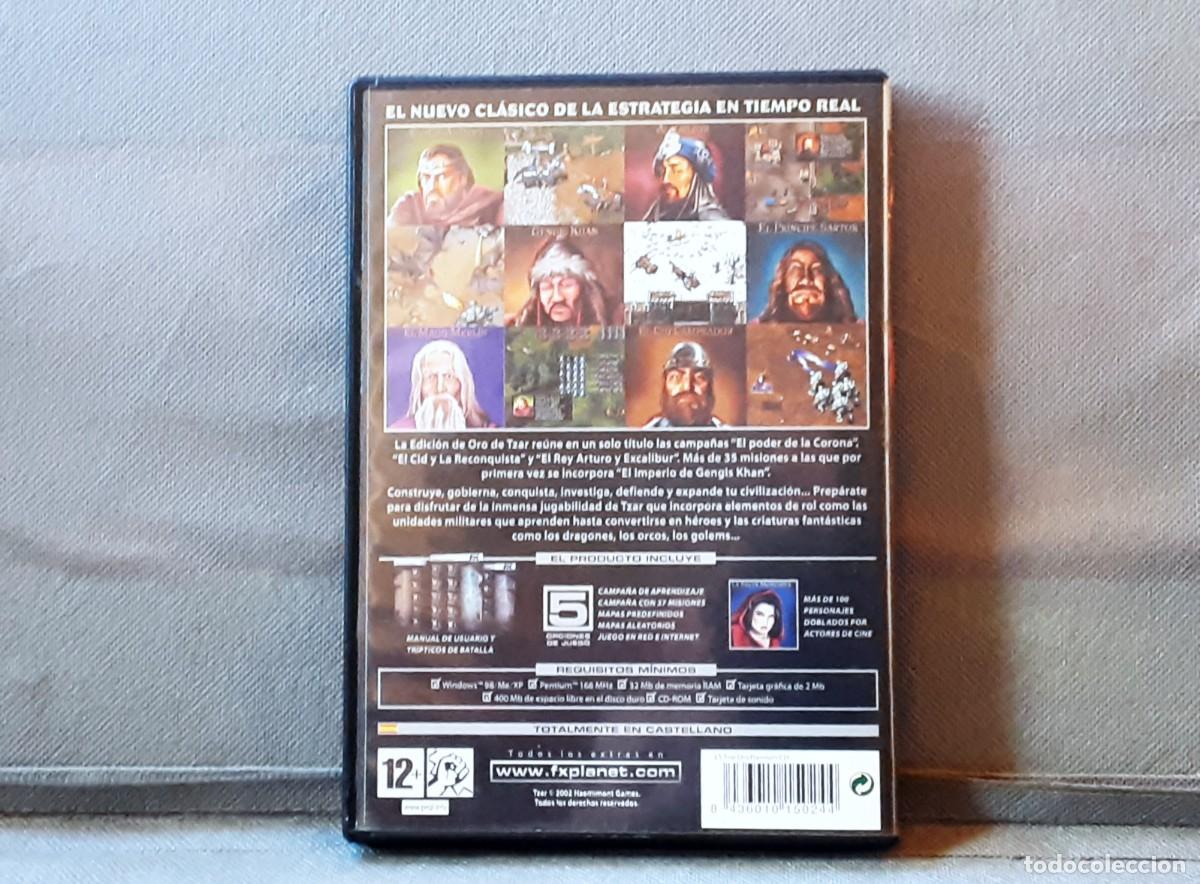 Videojuegos y consolas: JUEGO PC TZAR EDICION DE ORO FX A&Ntilde;O 2002 - Foto 2