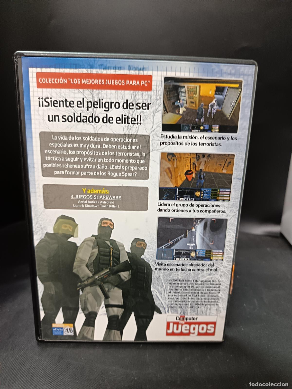 Videojuegos y consolas: ROGUE SPEAR, TOM CLANCYS RAINBOW SIX - PC CD - Foto 2