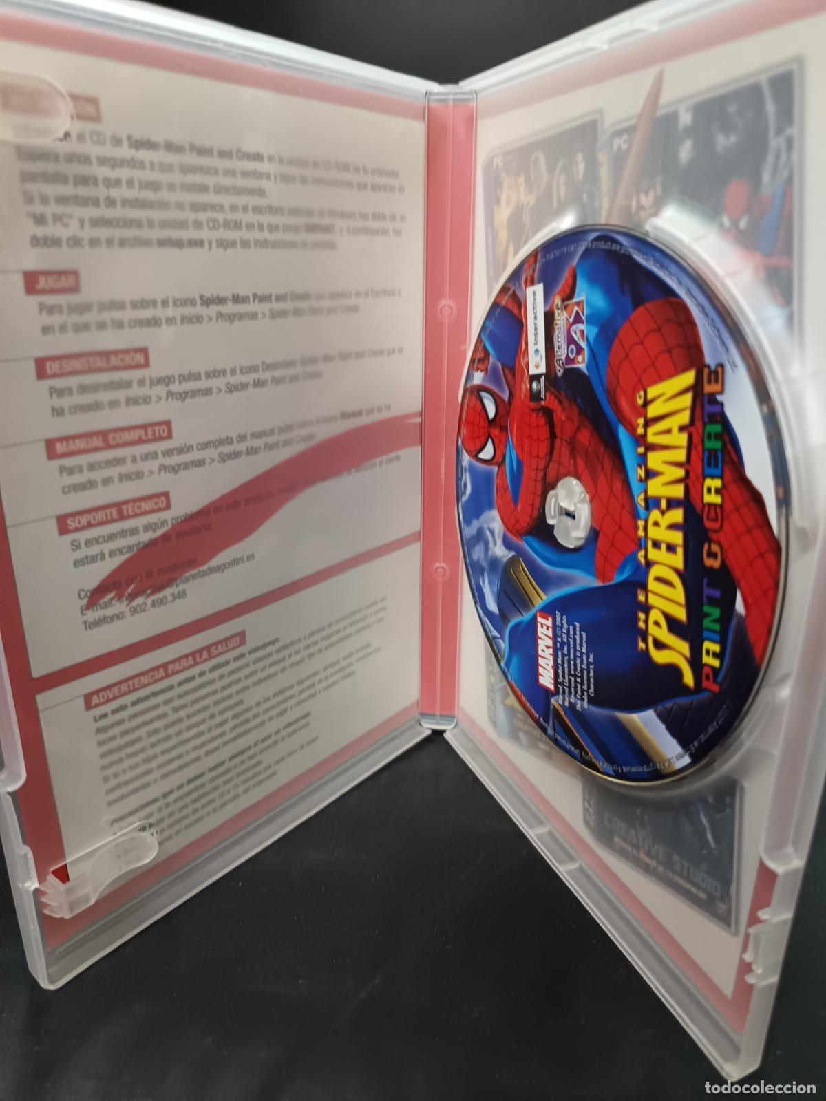 Videojuegos y consolas: the amazing SPIDER-MAN, PAINT & CREATE - PC CD - Foto 3
