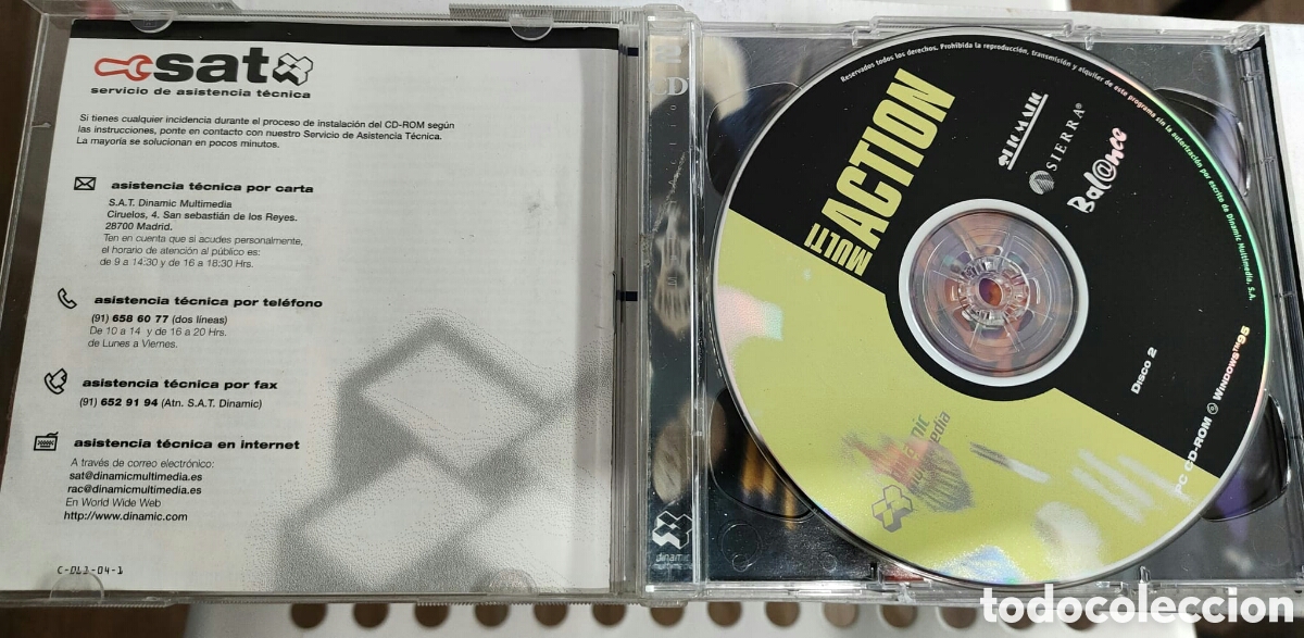 Videojuegos y consolas: Multi action PC CD ROM SOLO DISCO 2 - Foto 2
