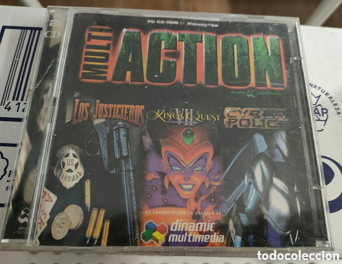Videojuegos y consolas: Multi action PC CD ROM SOLO DISCO 2 - Foto 1