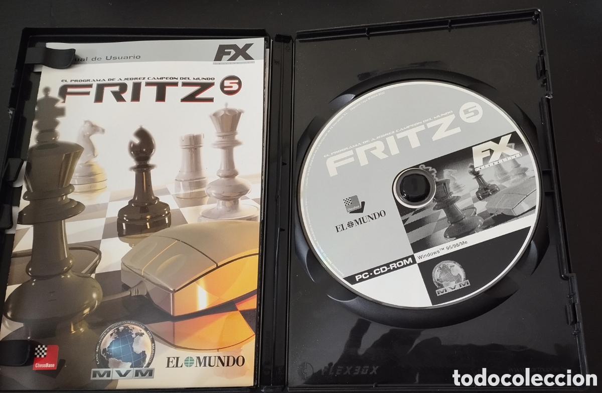 Videojuegos y consolas: JUEGO PC CD ROM FRITZ 5. PROGRAMA AJEDREZ - Foto 3