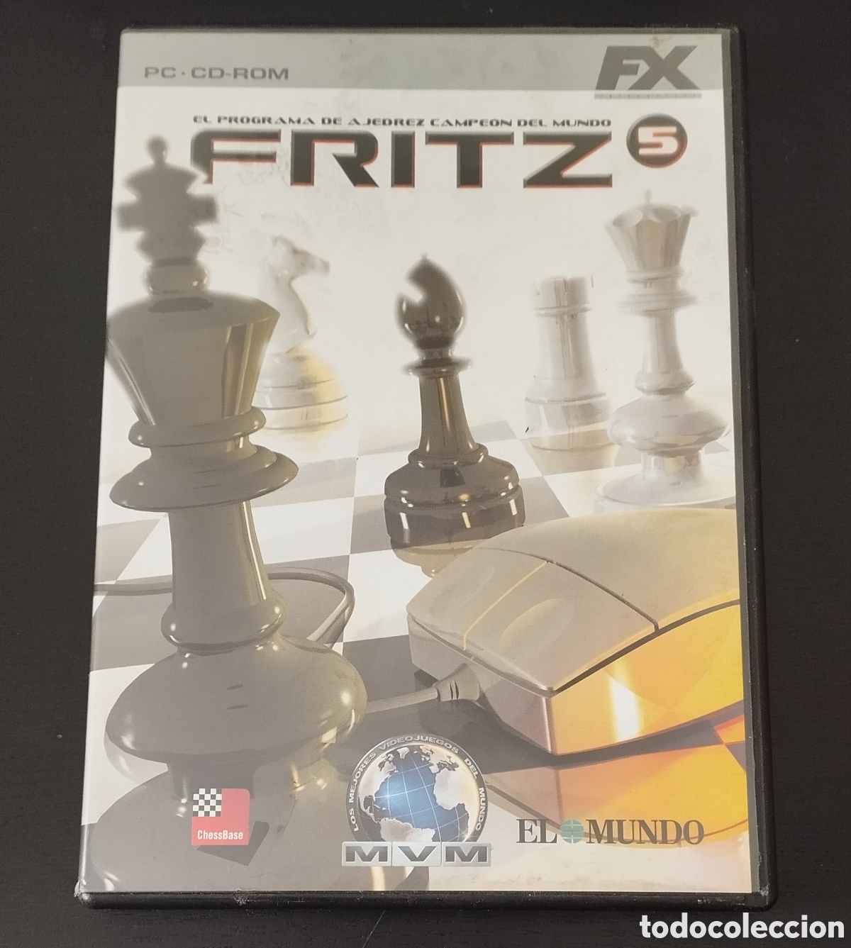 Videojuegos y consolas: JUEGO PC CD ROM FRITZ 5. PROGRAMA AJEDREZ - Foto 1