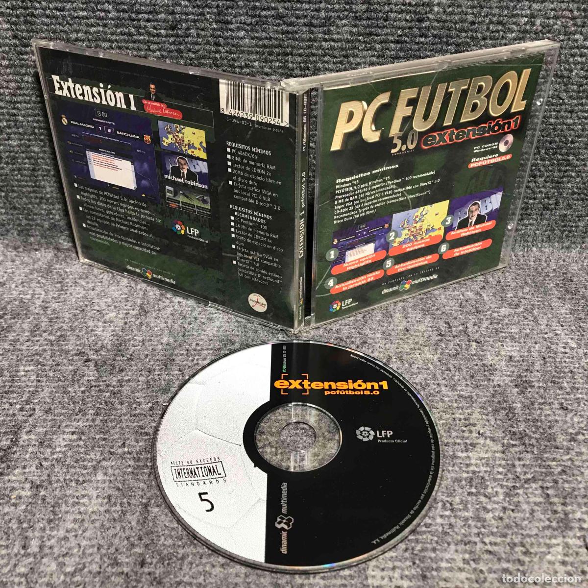 Videojuegos y consolas: PC FUTBOL 5.0 EXTENSION 1 - Foto 1