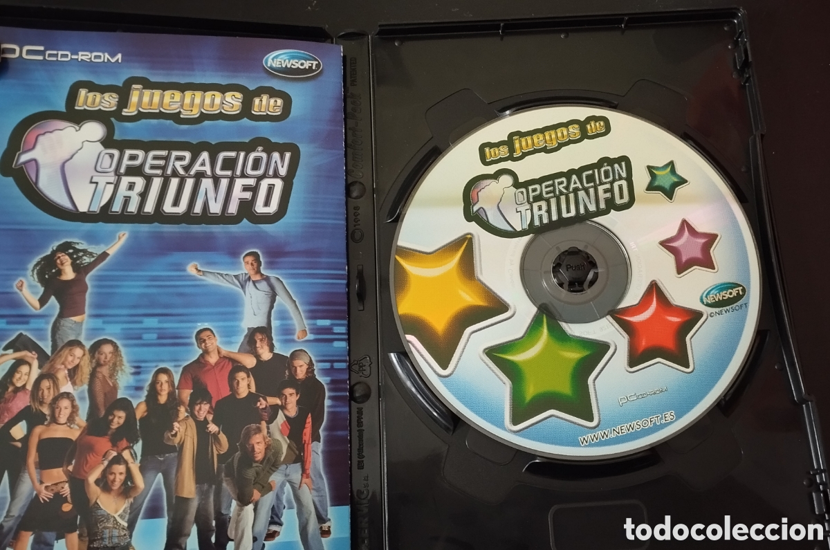 Videojuegos y consolas: PC CD ROM LOS JUEGOS DE OPERACI&Oacute;N TRIUNFO. - Foto 3