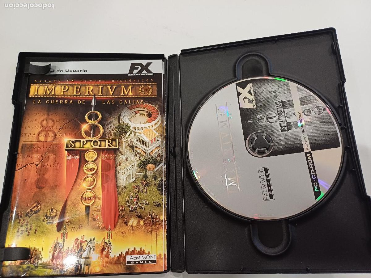Videojuegos y consolas: IMPERIVM RTS/LA GUERRA DE LAS GALIAS/PC. - Foto 2