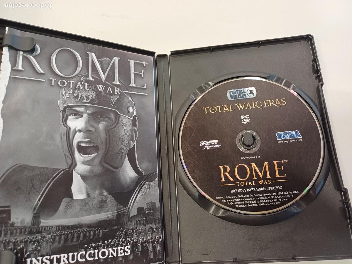 Videojuegos y consolas: ROME/TOTAL WAR/PC ACTIVISION. - Foto 2