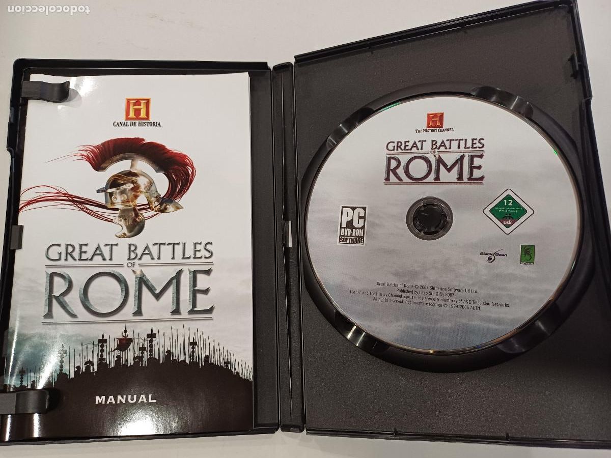 Videojuegos y consolas: GREAT BATTLES OF ROME/PC. - Foto 2