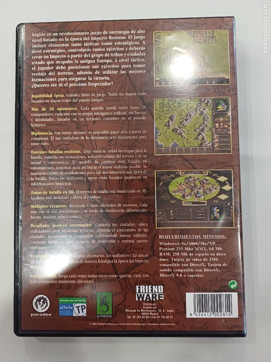 Videojuegos y consolas: LEGION/PC FRIEND WARE. - Foto 3