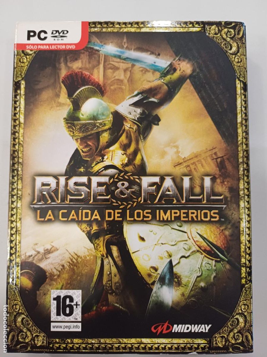 Videojuegos y consolas: RISE & FALL/LA CAIDA DE LOS IMPERIOS/PC. - Foto 1