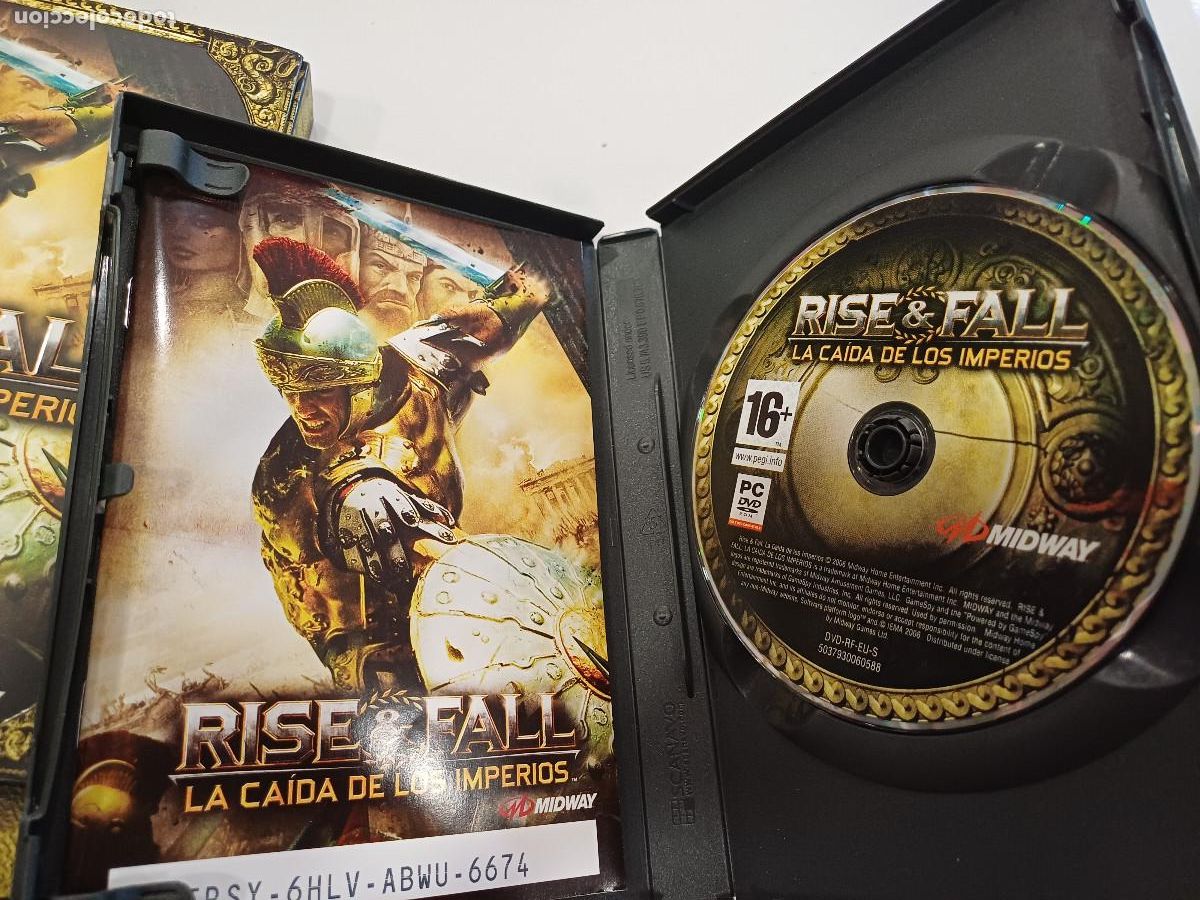 Videojuegos y consolas: RISE & FALL/LA CAIDA DE LOS IMPERIOS/PC. - Foto 5