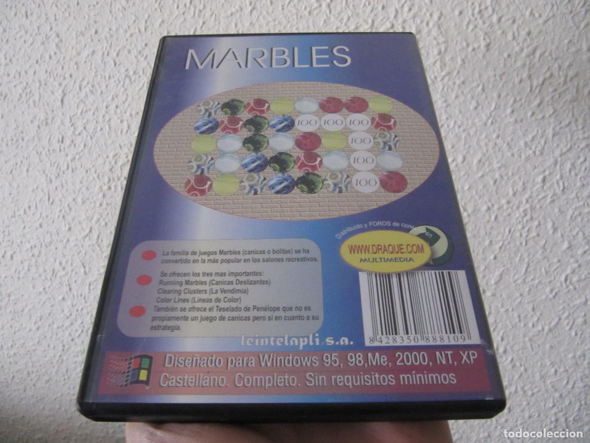Videojuegos y consolas: MARBLES KOALA SOFTWARE JUEGO CANICAS DESCATALOGADO - Foto 2