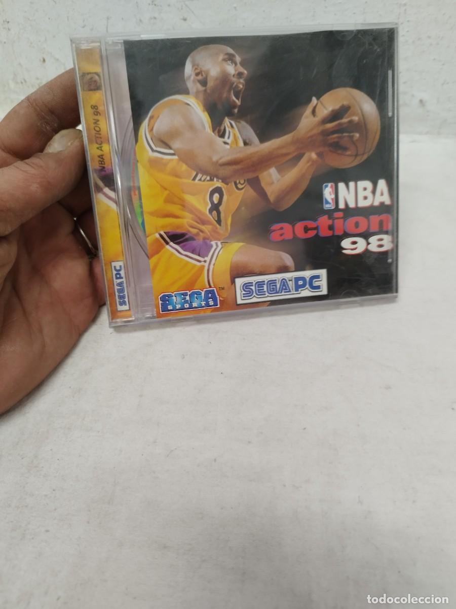 Videojuegos y consolas: Juego pc, cd rom Nba action 98. Sega pc. Computadora. - Foto 1