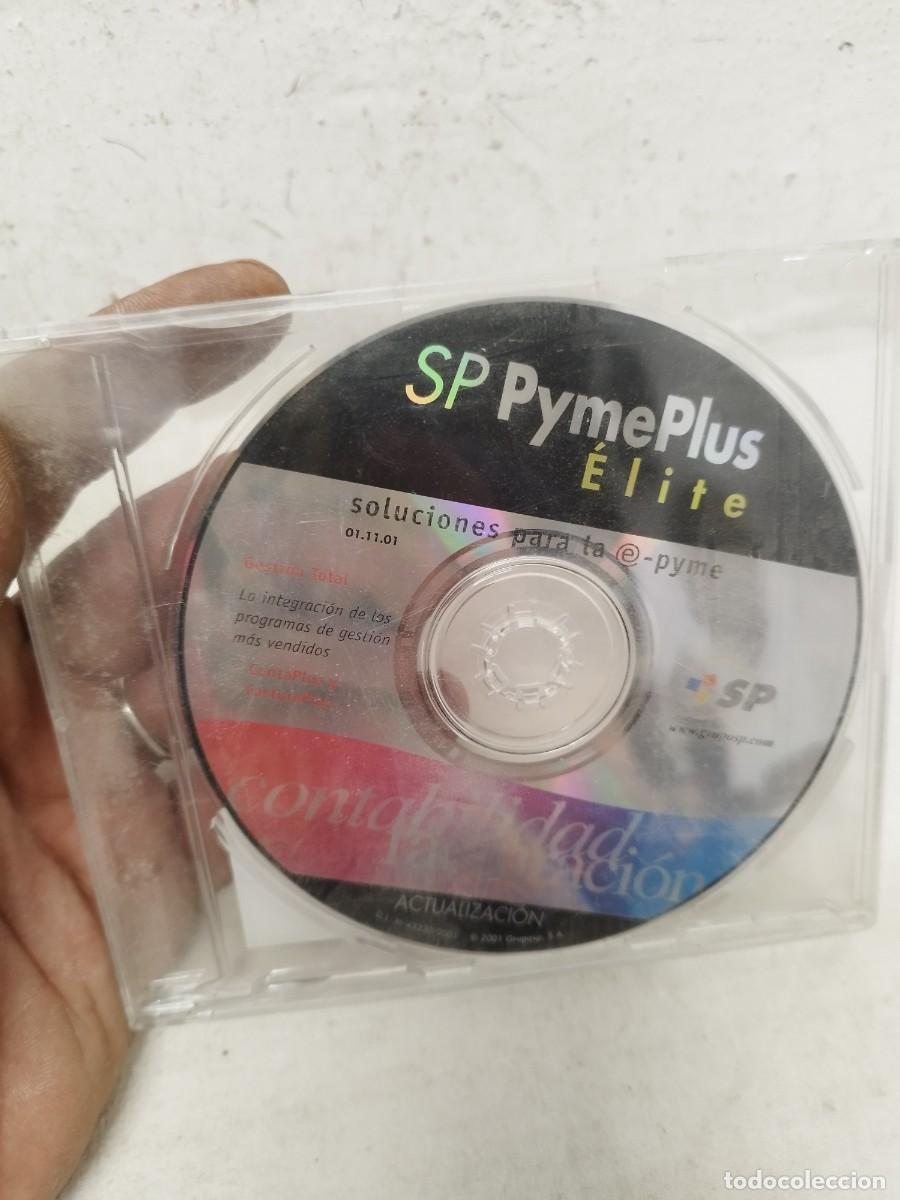 Videojuegos y consolas: Disco cd rom, SP pymeplus. Soluciones para la pyme. Contrabilidad. - Foto 2