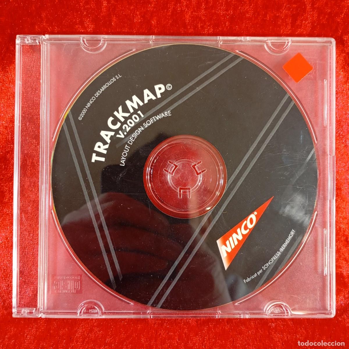 Videojuegos y consolas: CD ROM - TRACKMAP V. 2001 - LAYOUT DESIGN SOFTWARE - NINCO / 1654 - Foto 1
